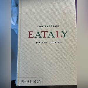 Phaidon Eataly Italian Cooking Book - Cream Cover